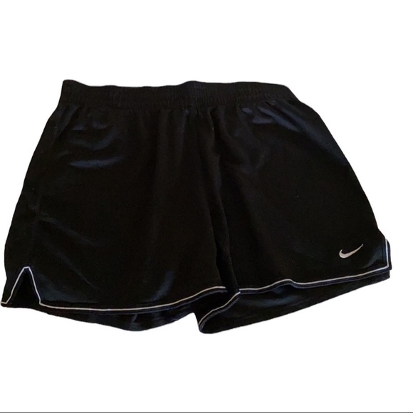 Nike Dri-Fit Athletic Shorts Black White Trim Shorts Size … - Picture 5 of 8